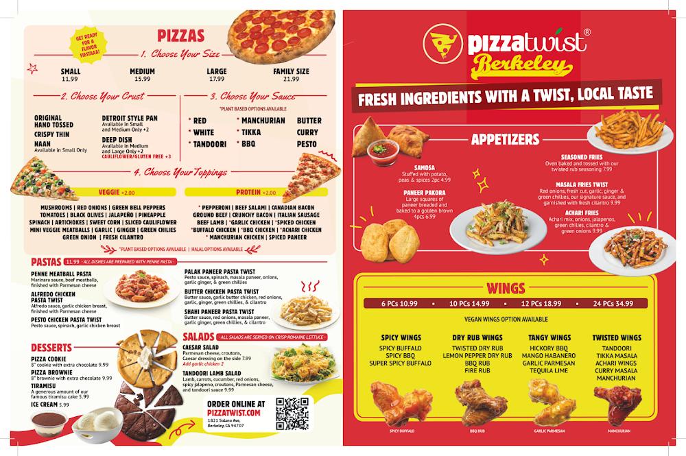 Pizza Twist Menu image 1
