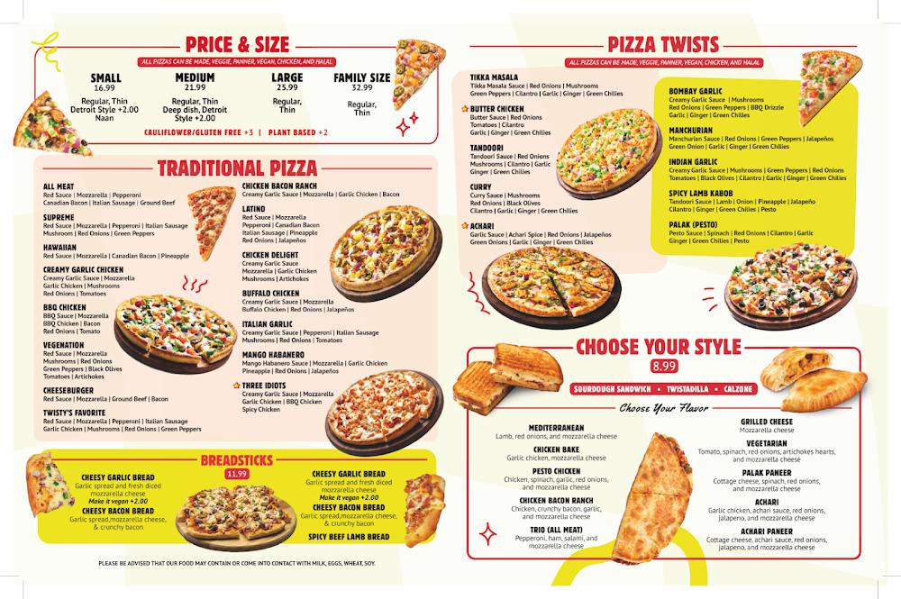 Pizza Twist Menu image 2
