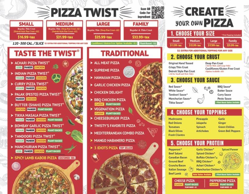 Pizza Twist Menu image 3